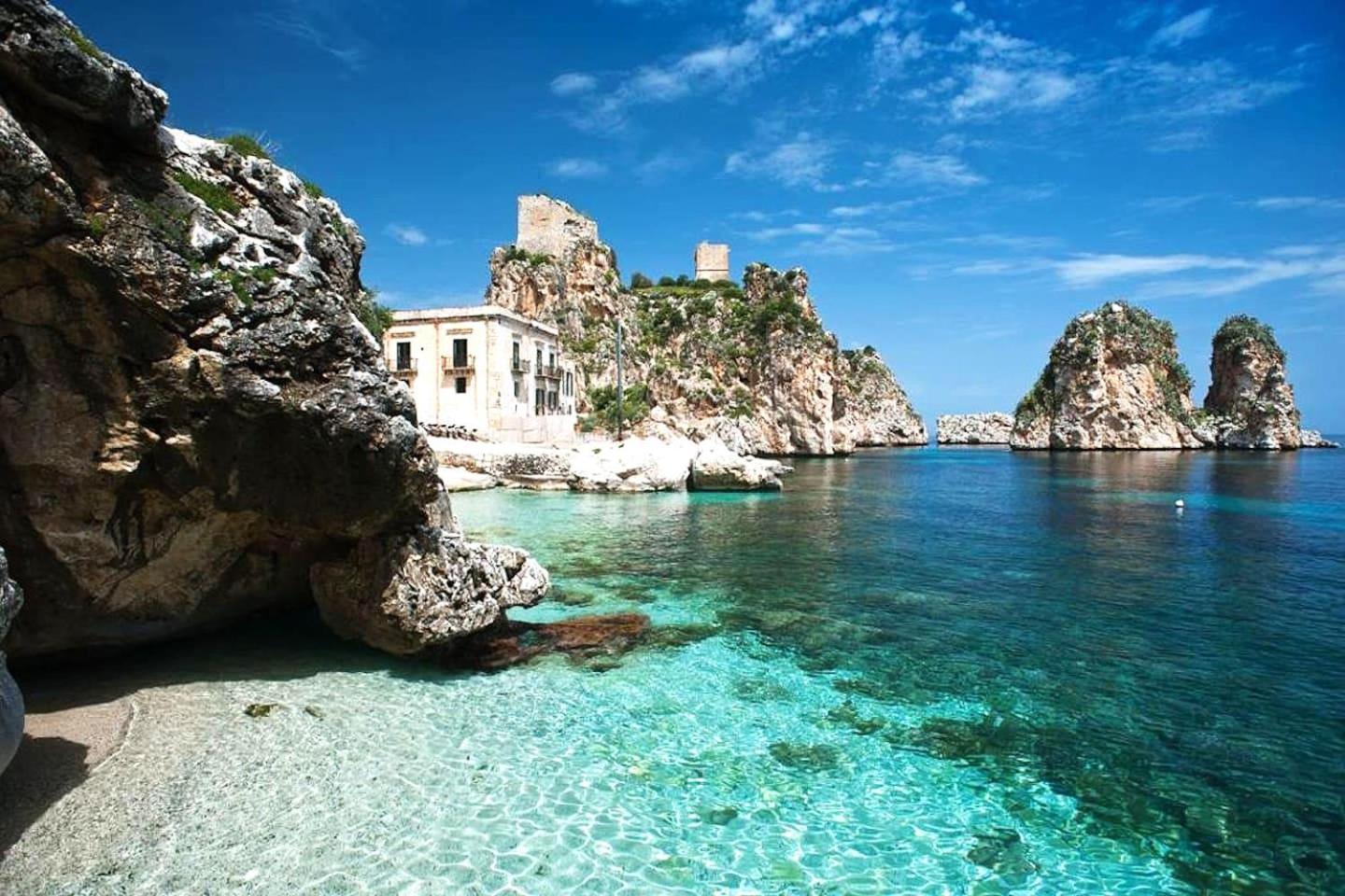 Villa Hibiscus Scopello Scopello  Kültér fotó